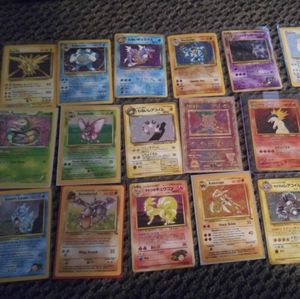 Old Pokemon cards